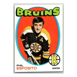 Phil Esposito Boston Bruins Topps 1971