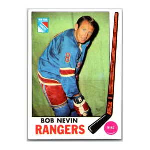 Bob Nevin New York Rangers Topps 1969