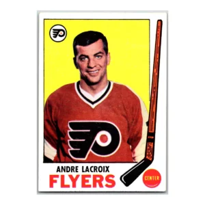 Andre Lacroix Philadelphia Flyers Topps 1969