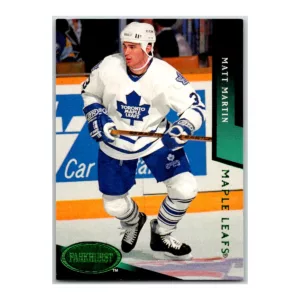 Matt Martin Toronto Maple Leafs Emerald Ice Parkhurst 1993