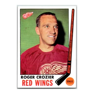 Roger Crozier Detroit Red Wings Topps 1969