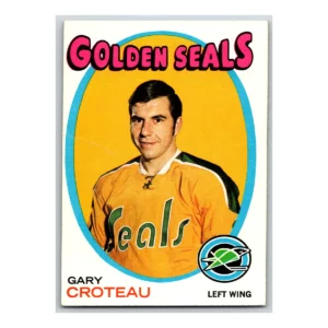 Gary Croteau California Golden Seals Topps 1971