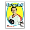 Jim Johnson Philadelphia Flyers Topps 1971