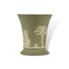 Wedgwood Green Jasperware Vase