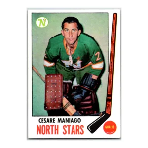 Cesare Maniago Montreal Canadiens Topps 1969