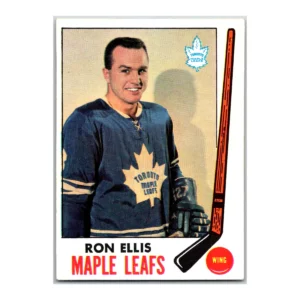 Ron Ellis Toronto Maple Leafs Topps 1969