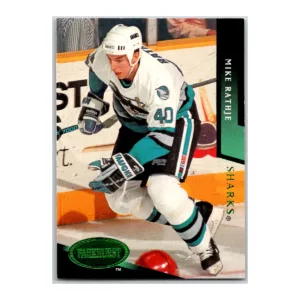 Mike Rathje San Jose Sharks Emerald Ice Parkhurst 1993