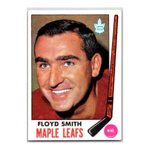 Floyd Smith Toronto Maple Leafs Topps 1969