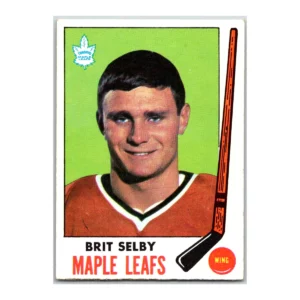 Brit Selby Toronto Maple Leafs Topps 1969