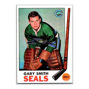 Gary Smith Oakland Seals Topps 1969