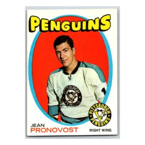 Jean Pronovost Pittsburgh Penguins Topps 1971