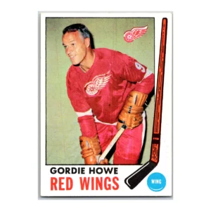 Gordie Howe Detroit Red Wings Topps 1969