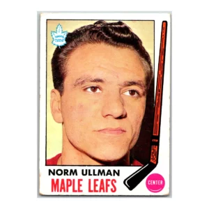 Norm Ullman Toronto Maple Leafs Topps 1969