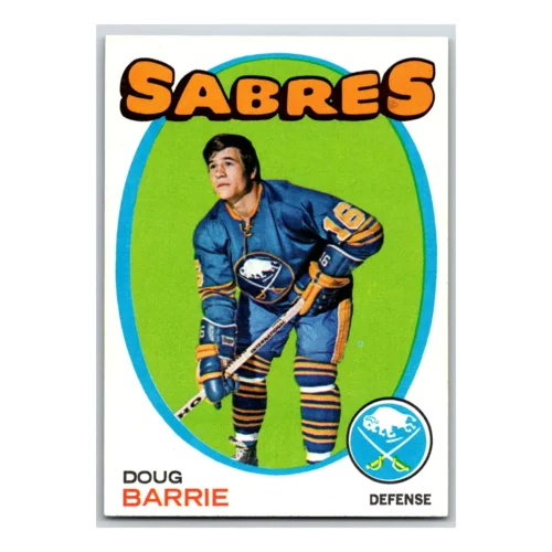 Doug Barrie Buffalo Sabres Topps 1971