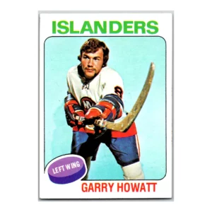 Garry Howatt New York Islanders Topps 1975