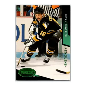 Bryan Trottier Pittsburgh Penguins Emerald Ice Parkhurst 1993