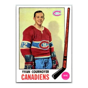 Yvon Cournoyer Montreal Canadiens Topps 1969