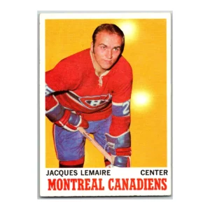 Jacques Lemaire Montreal Canadiens Topps 1970