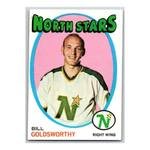 Bill Goldsworthy Minnesota North Stars Topps 1971