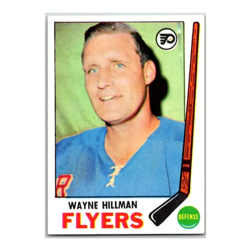 Wayne Hillman Philadelphia Flyers Topps 1969