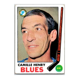 Camille Henry St. Louis Blues Topps 1969