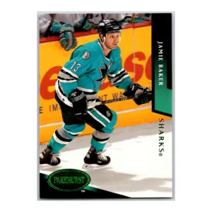 Jamie Baker San Jose Sharks Emerald Ice Parkhurst 1993