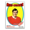 Mickey Redmond Detroit Red Wings Topps 1971