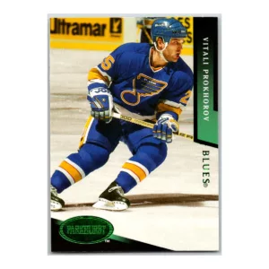 Vitali Prokhorov St. Louis Blues Emerald Ice Parkhurst 1993