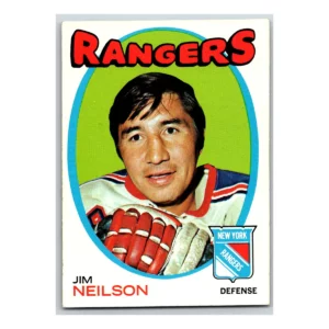 Jim Neilson New York Rangers Topps 1971