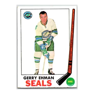 Gerry Ehman Oakland Seals Topps 1969