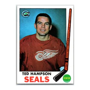 Ted Hampson Oakland Seals Topps 1969