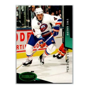 Uwe Krupp New York Islanders Emerald Ice Parkhurst 1993