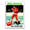 Walt McKechnie Detroit Red Wings Topps 1975