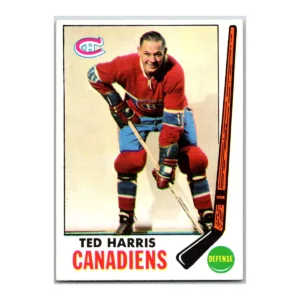 Ted Harris Montreal Canadiens Topps 1969