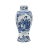 Chinese Antique Porcelain Blue and White Baluster Vase