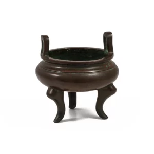 Chinese Bronze Tripod Censer