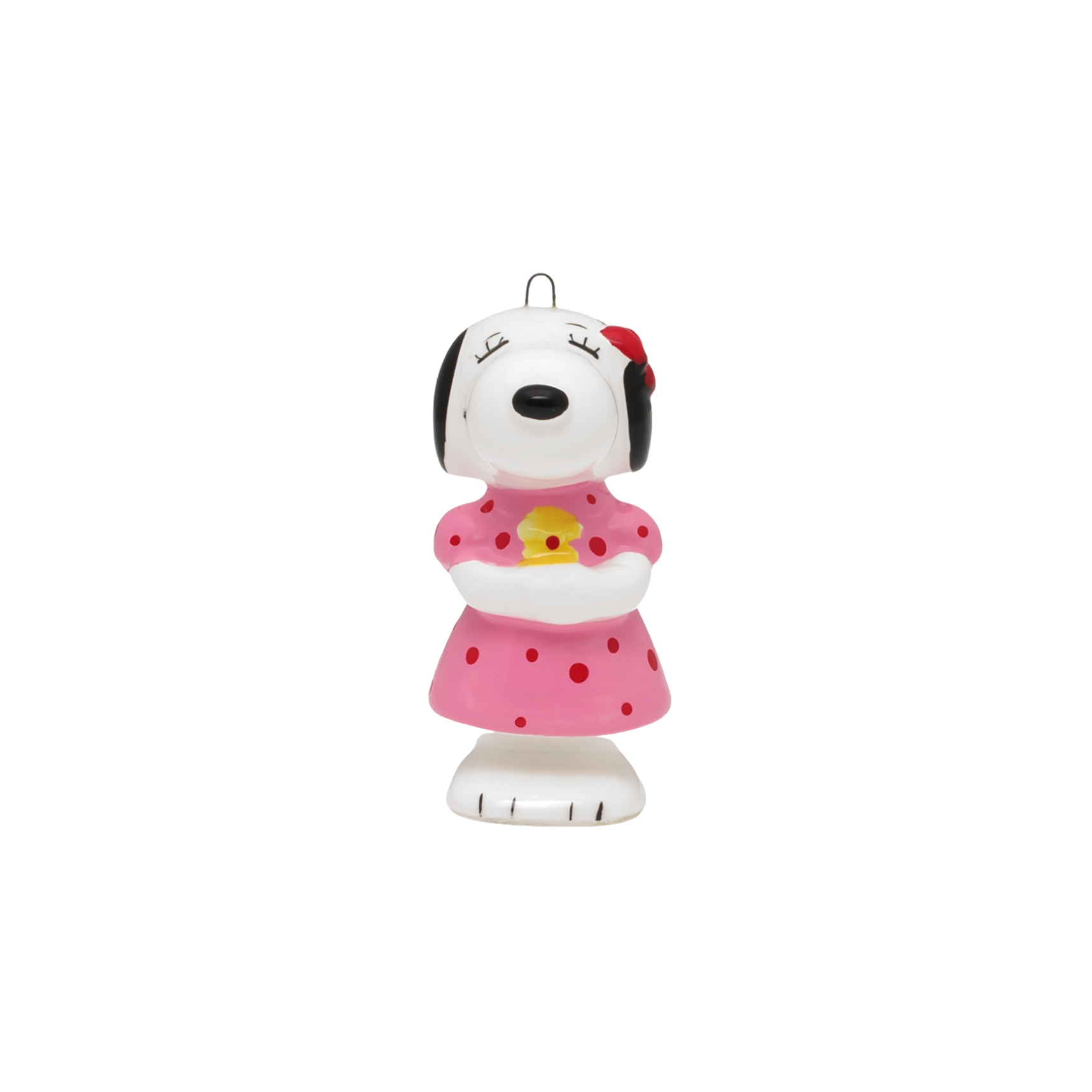 Girl Snoopy Japanese Porcelain Christmas Ornament - All The Decor