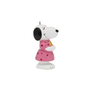 Girl Snoopy Japanese Porcelain Christmas Ornament