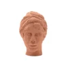 Vintage Pottery Profile Woman Head Sculpture