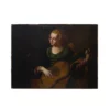 Italian Painting of a Musician