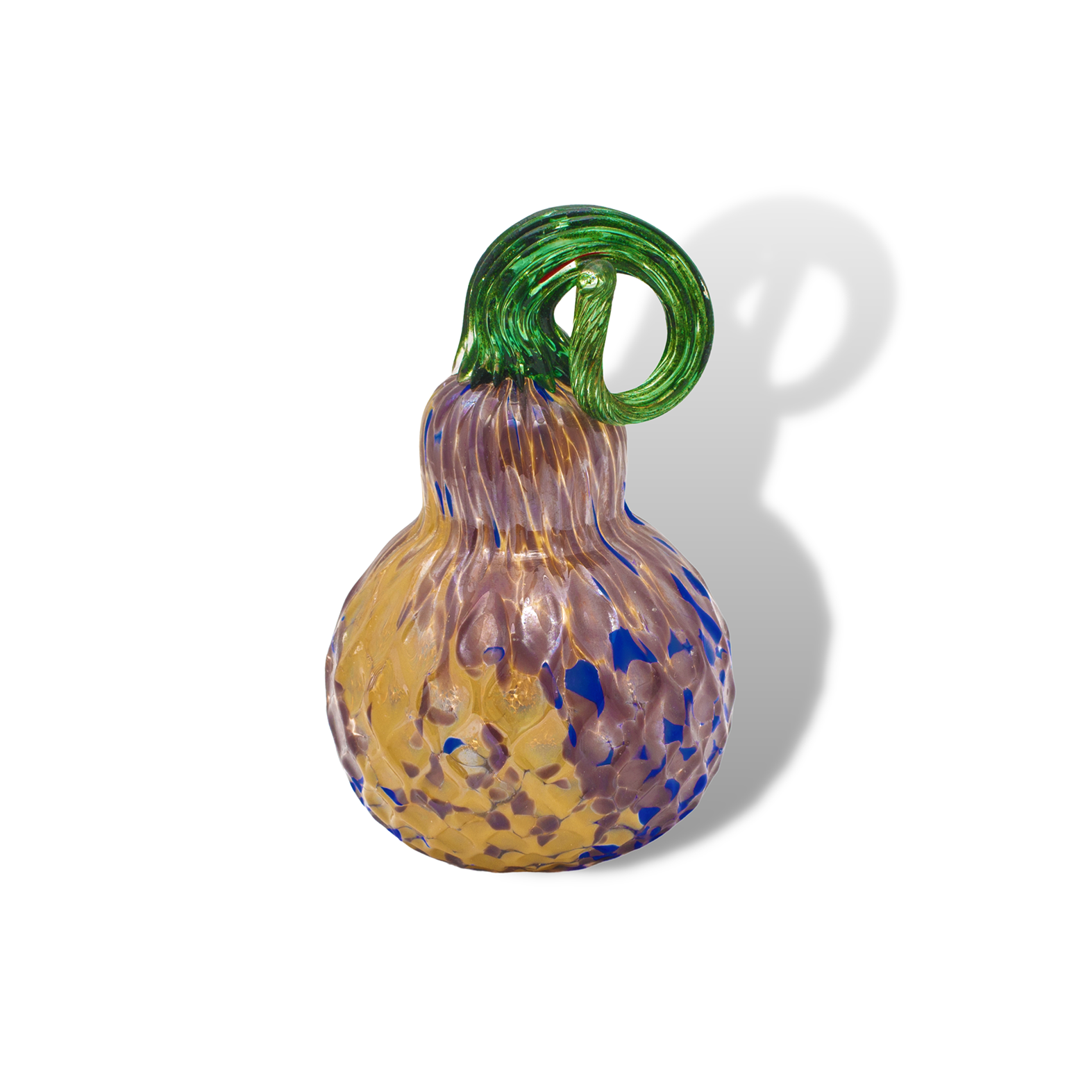 Handmade Art Glass Gourd Sculpture
