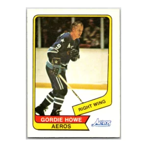 Gordie Howe Houston Aeros O-Pee Chee 1976