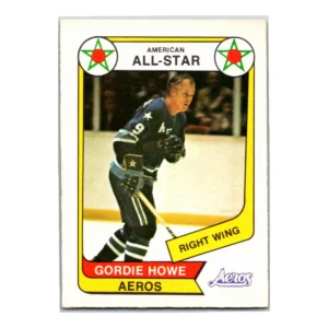 Gordie Howe American All-Star Houston Aeros O-Pee Chee 1976