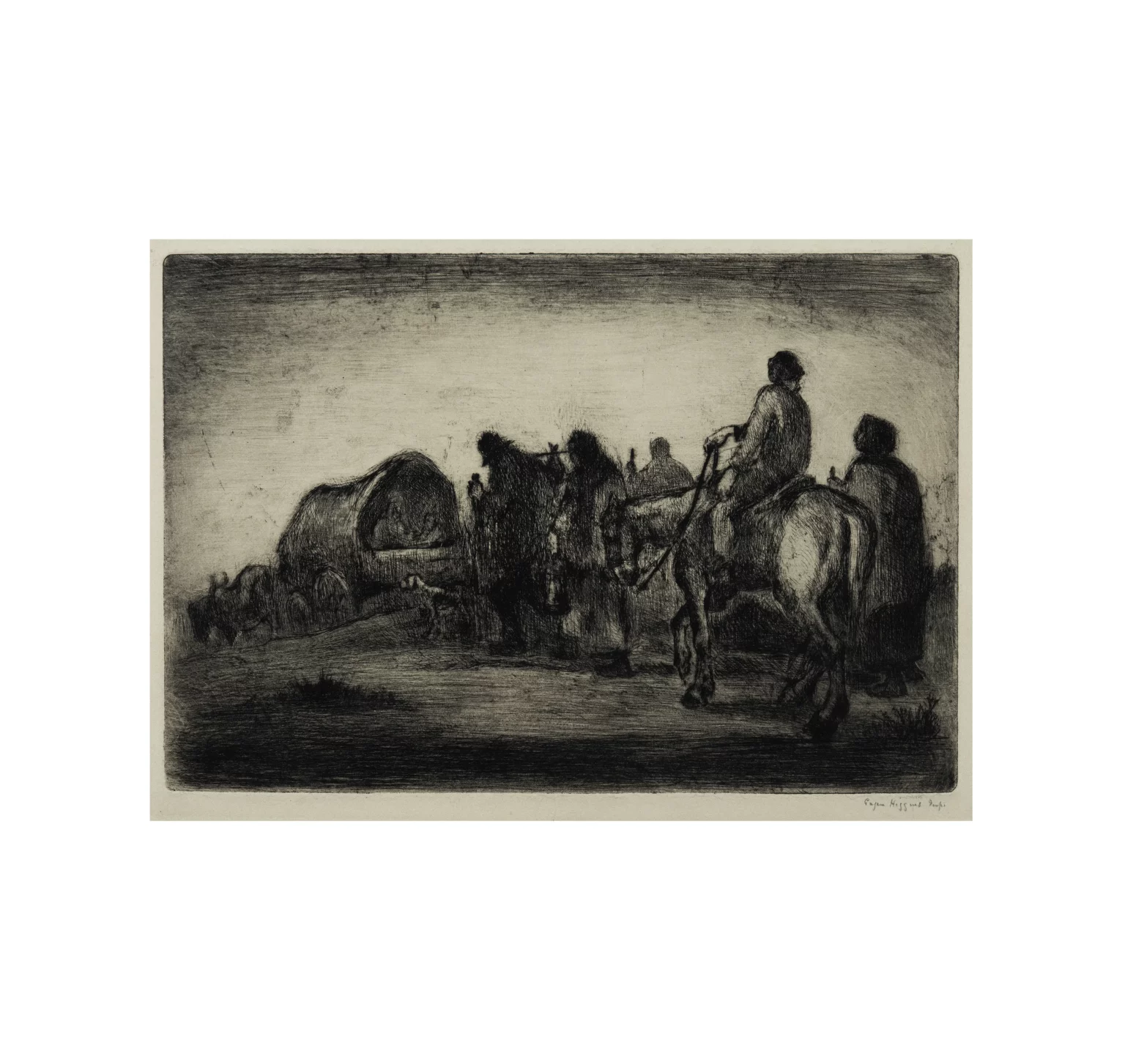 Traveling Pioneers Art Print