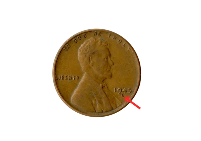 Example of A 1945 Wheat Penny