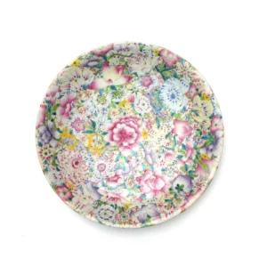 Chinese Porcelain Famille Rose Centerpiece Plate