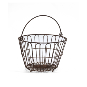 American Antique Wire Apple Basket