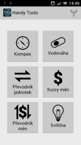 Aplikace Handy Tools