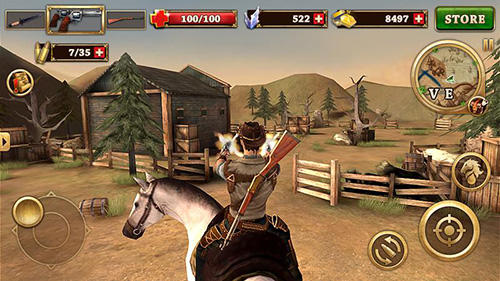 Android hra West Gunfighter