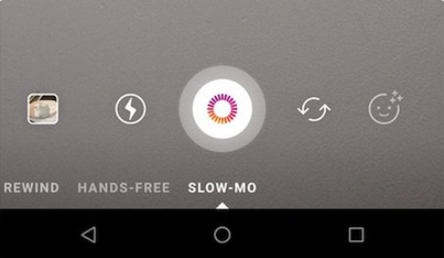 Instagram a funkce Slow-Mo